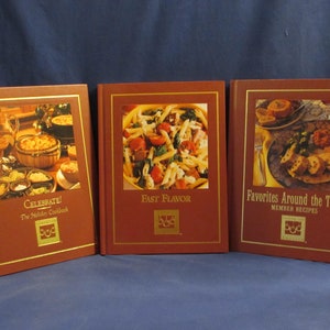 Cookbook COOKING CLUB COOKBOOKS Set of 3 Tons of Recipes