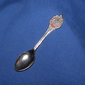 SOUVENIR SPOON Lincoln’s Boyhood Home 1960s Illinois Gift for Collector Free Shipping