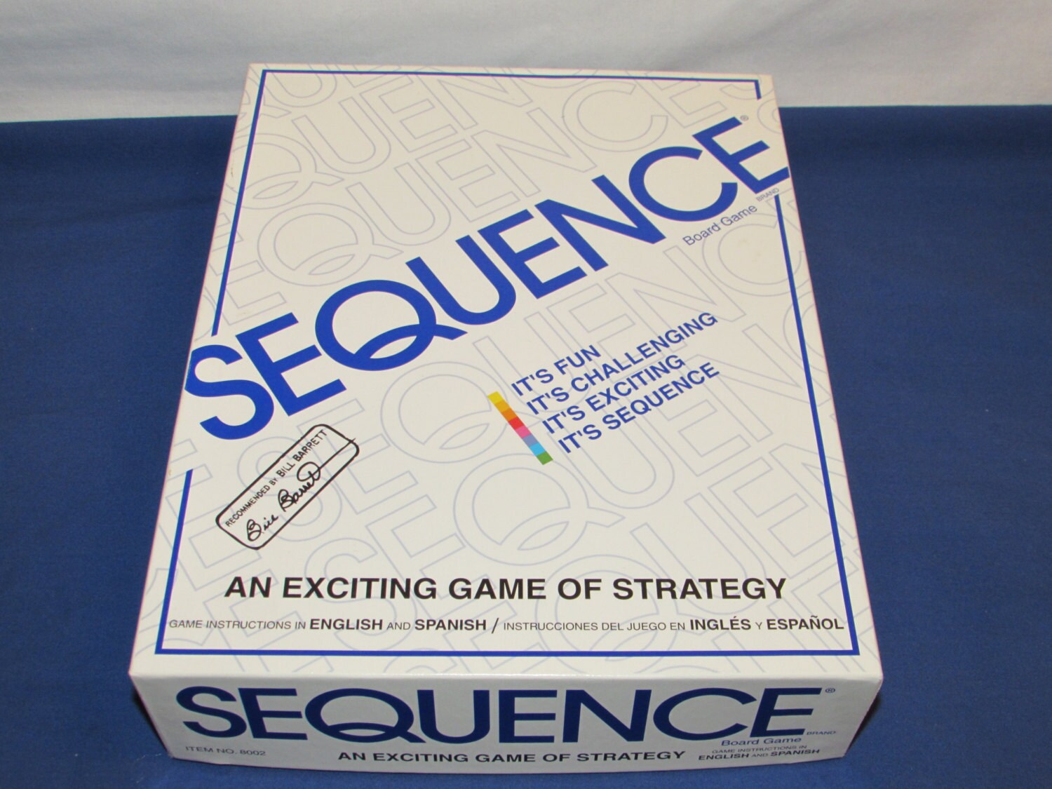 SEQUENCE GAME 1995 An Exciting Game of Strategy Jax - Etsy.de