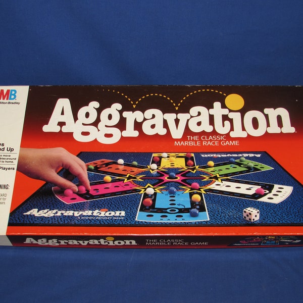 Aggravation Board Game Etsy