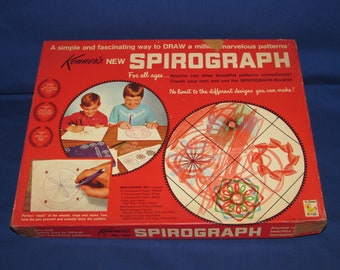 Vintage 1967 Kenner's Spirograph No. 401 Pattern Drawing Toy