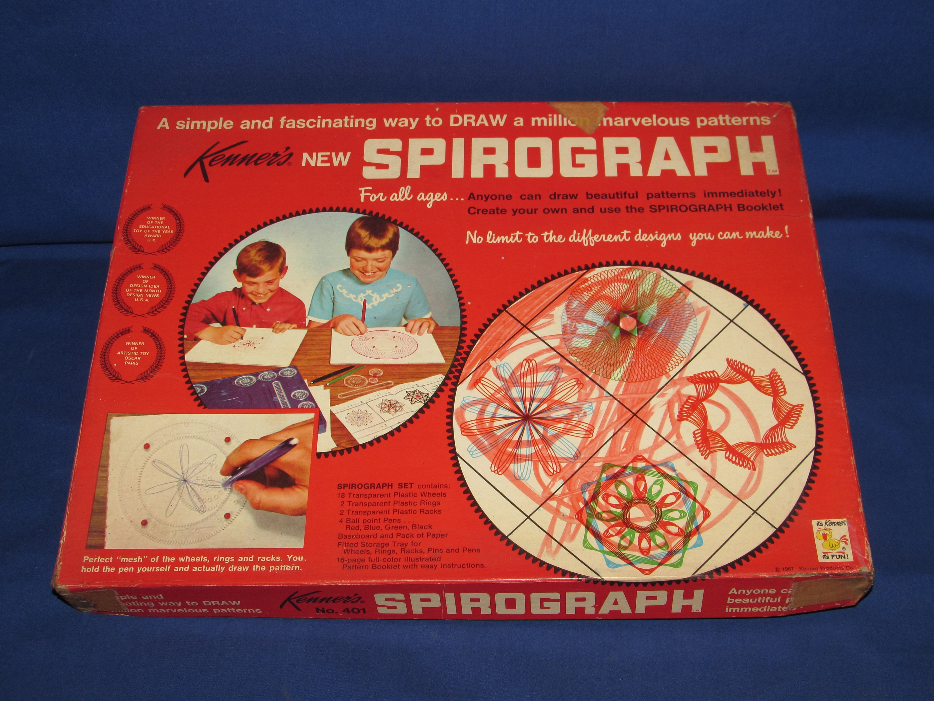 Spirograph - an old favourite is still around and is as much fun as ever