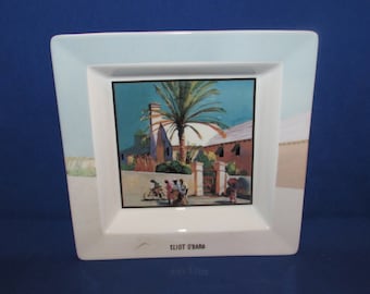 BERMUDA MASTERWORKS FOUNDATION Plato coleccionable 2002 Eliot O'Hara Envío gratis