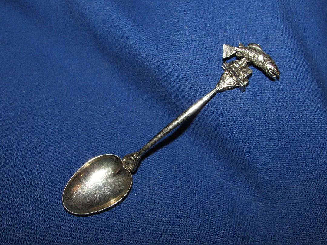 Souvenir Spoon KAMLOOPS BRITISH COLUMBIA 1970s Free Shipping Etsy