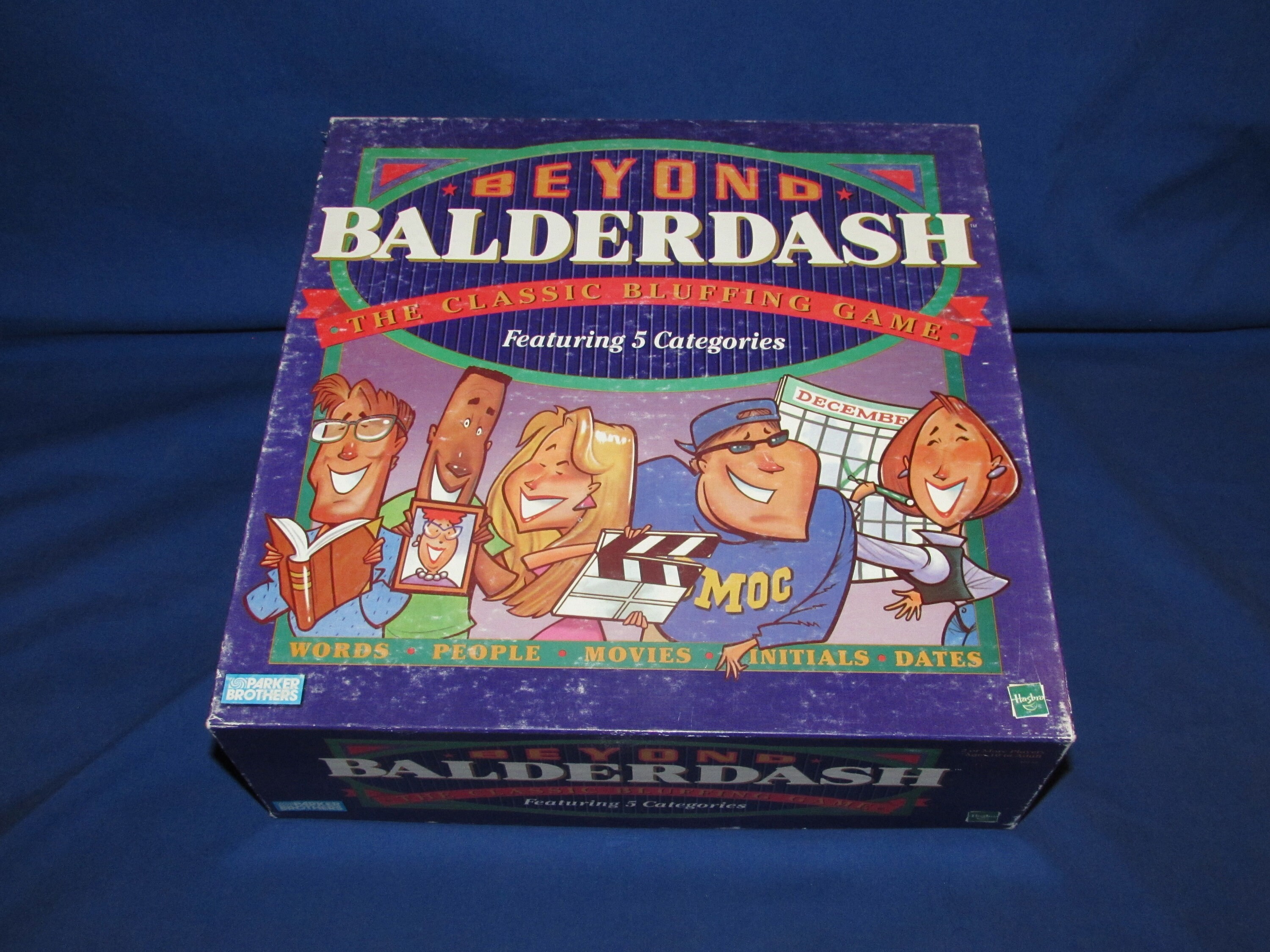 Balderdash the Bluffing Board Game 1995 read Description 