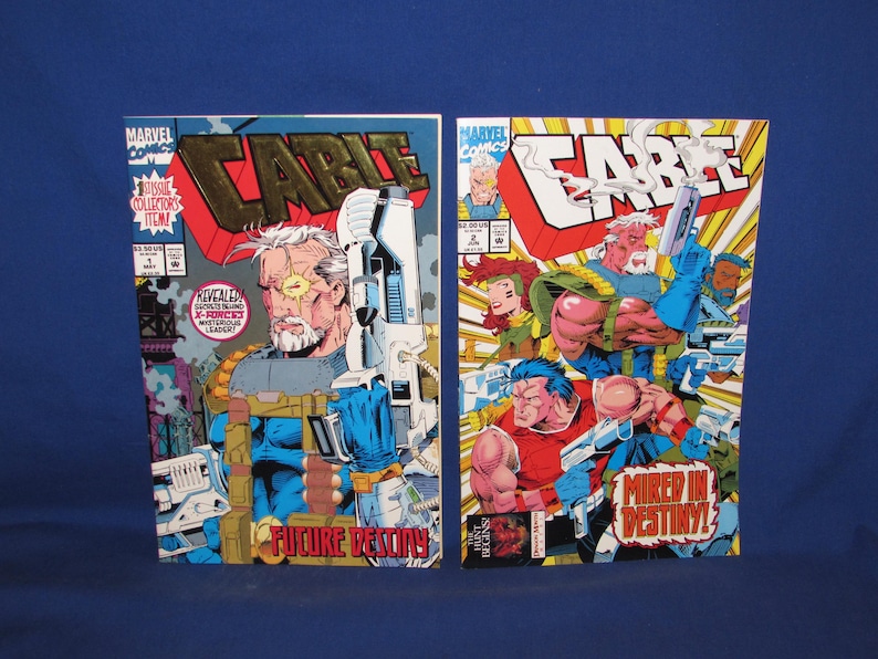 CABLE Issue 1 and 2 1993 Marvel Comics Free Shipping - Etsy