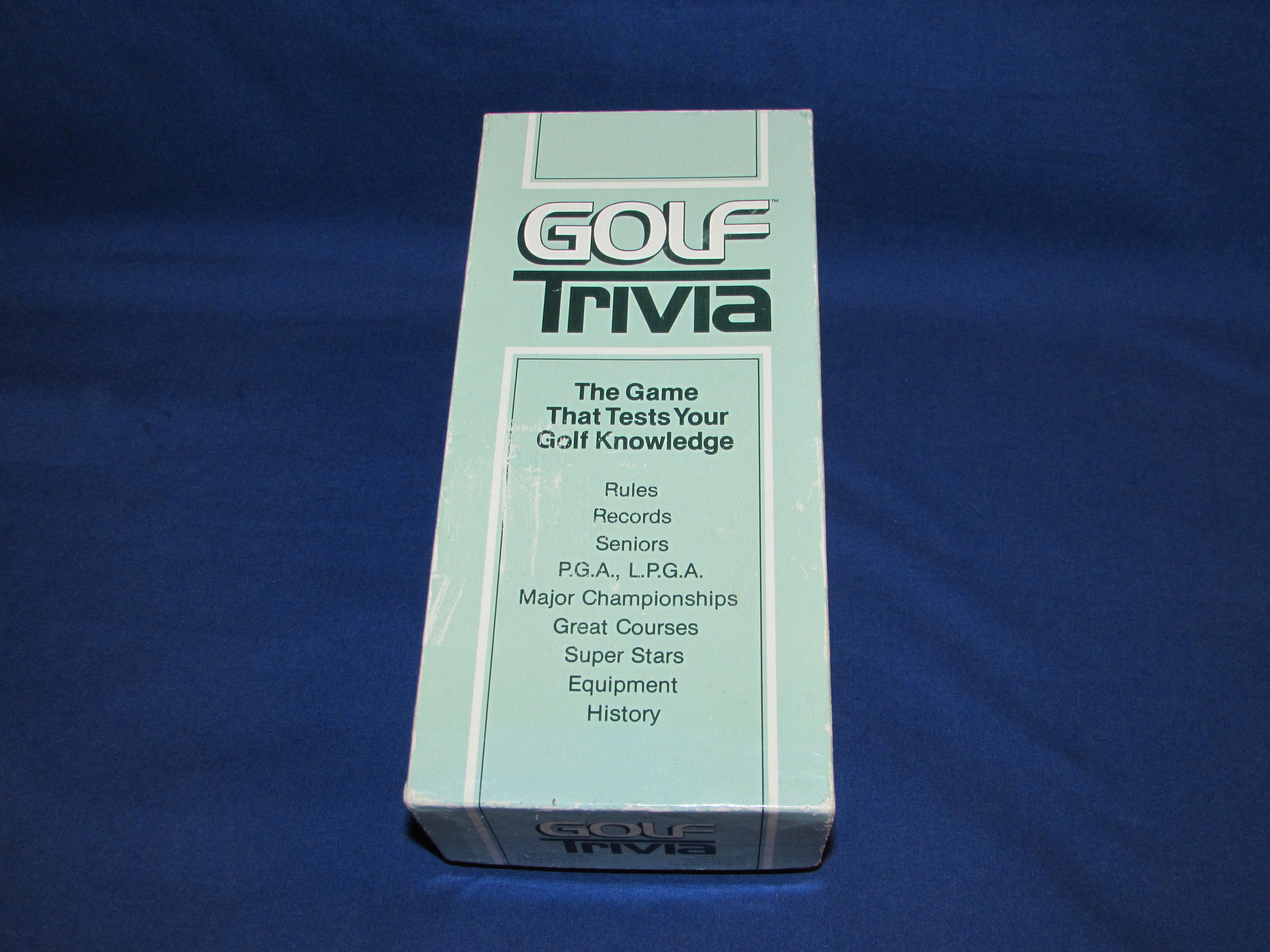 GOLF TRIVIA GAME 1984 Cal-games 