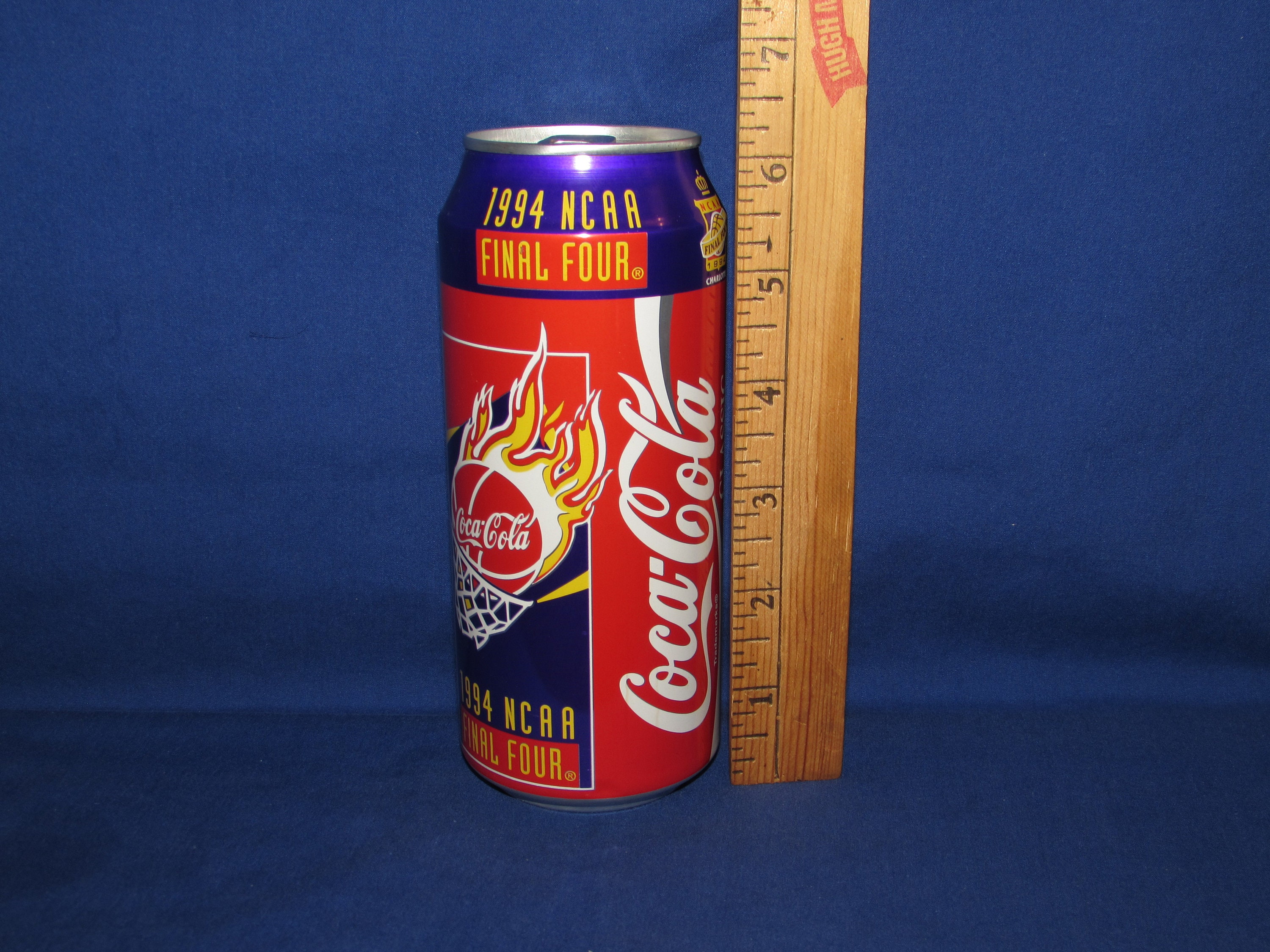 Coca-cola FINAL FOUR CAN 1994 Vintage Souvenir Basketball