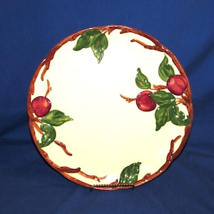 FRANCISCAN APPLE Chop Plate Large Platter 1940s Free Shipping