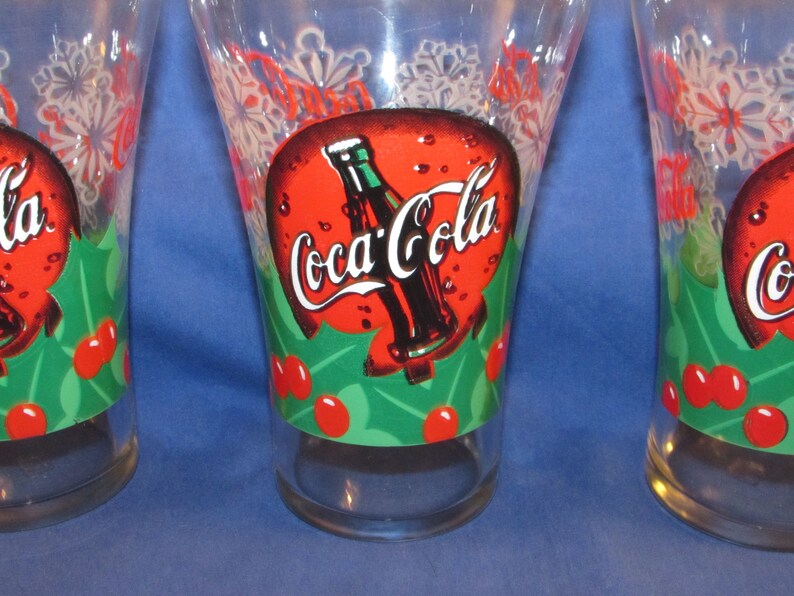Coca cola glasses collectibles picture