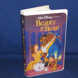 Beauty and the Beast BLACK DIAMOND VHS 1992 Vintage