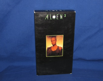 ALIEN 3 Sequel Fox Video 1992 Sigourney Weaver Collectible Sci-Fi VHS