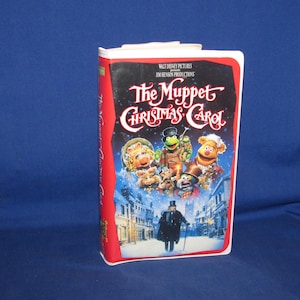 DISNEY VHS The Muppet Christmas Carol 1993 Free Shipping