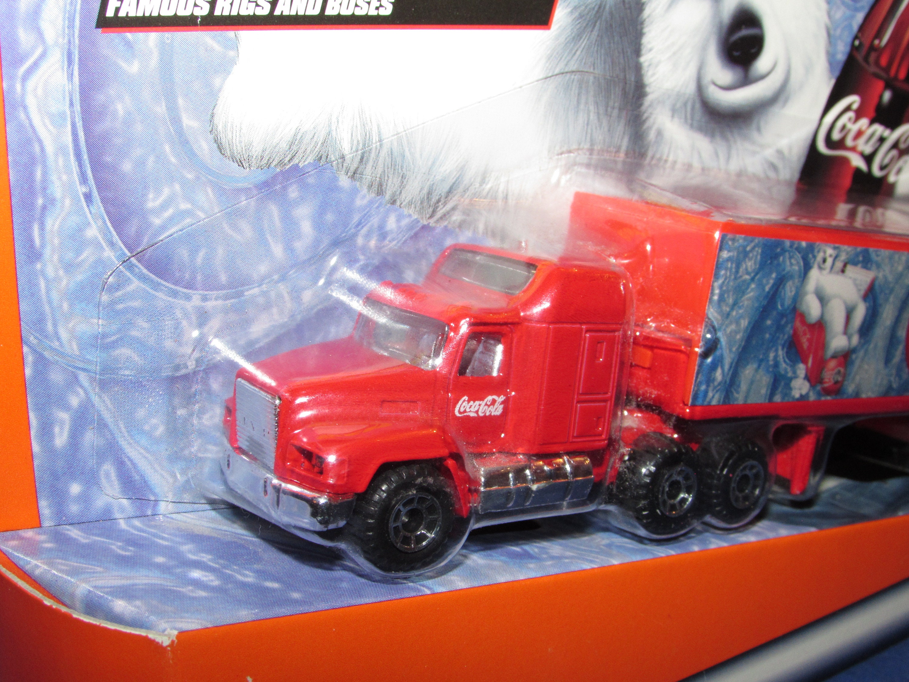 COCA-COLA Matchbox Miniature Big Movers Coca-cola Rig 1998 - Etsy