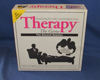 THERAPY the Second Session 1996 Pressman Rare Hard-to-Find Game