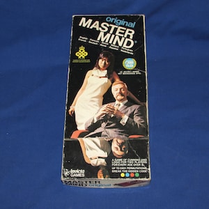 MASTERMIND GAME ORIGINAL Invicta Break the Hidden Code 1972 Master Mind Vintage