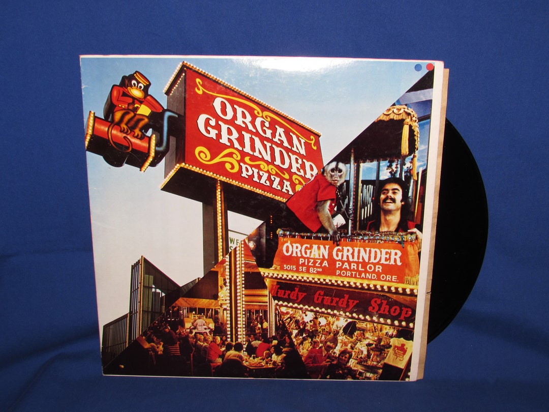 PIPE ORGAN RECORD at the Organ Grinder Pizza Parlor 1976 Etsy