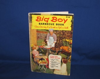 Cookbook BIG BOY BARBECUE Book 1957 Free Shipping