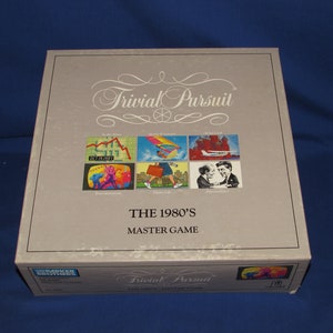 TRIVIAL PURSUIT 1980s Master Game 1989 Parker Brothers Vintage