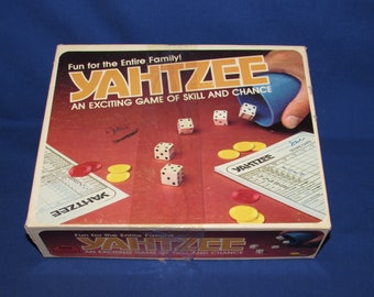 YAHTZEE GAME 1980 Dice Lowe
