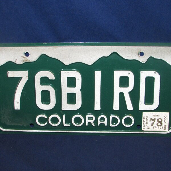 Bird Vanity License Plate Etsy