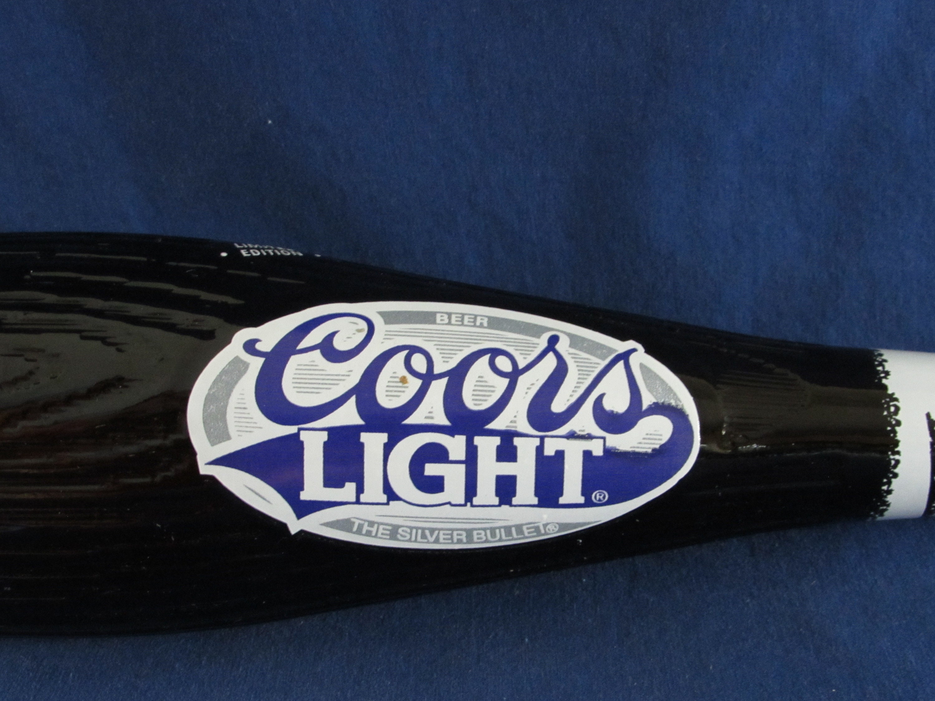 Coors Light Koozie Silver Bullet Rockies Blue Bottle Can - One (1) - New &  F/S
