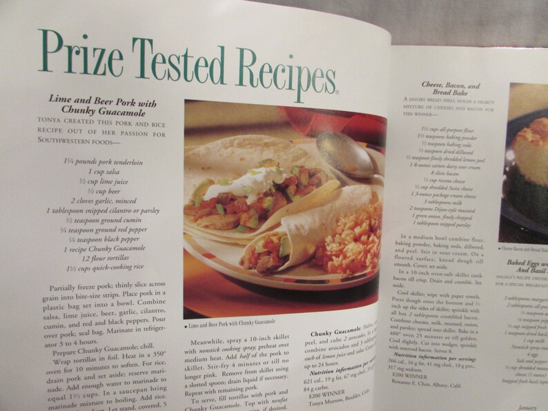 Cookbook Better Homes and Gardens BEST RECIPES YEARBOOK 1994 Etsy
