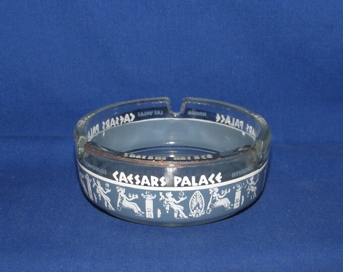 CAESARS PALACE ASHTRAY Vintage Las Vegas Souvenir Etsy