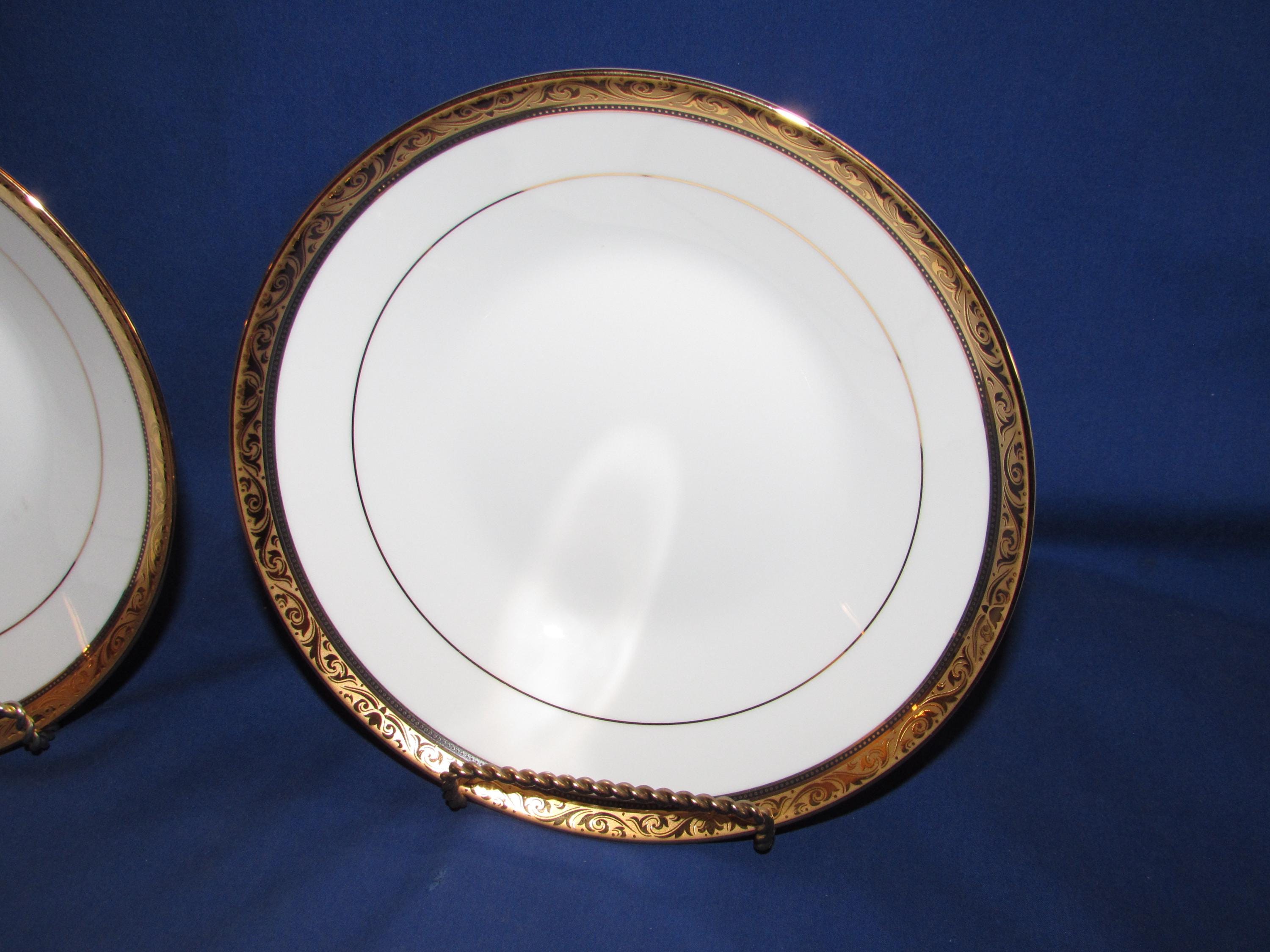 Noritake CONTEMPORARY REGENT GOLD Coupe Bowls 2004 Set of 4 Free