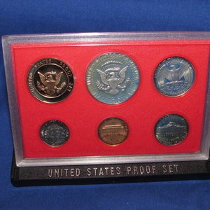 1982-S United States PROOF SET Mint Condition with 6 Coins