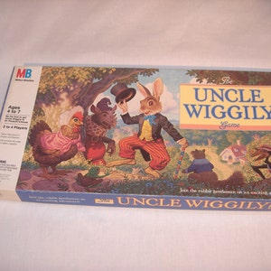 UNCLE WIGGILY Board Game 1988 Milton Bradley