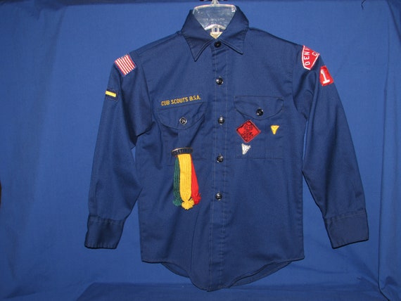 CUB SCOUT SHIRT Vintage Boy Scouts of America - image 1