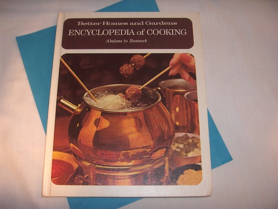 Cookbook Better Homes And Gardens Encyclopedia Of Cooking Etsy