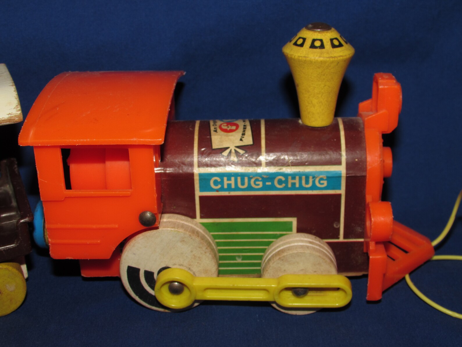 Fisher Price CHUG CHUG TRAIN 1964 Vintage Toy - Etsy