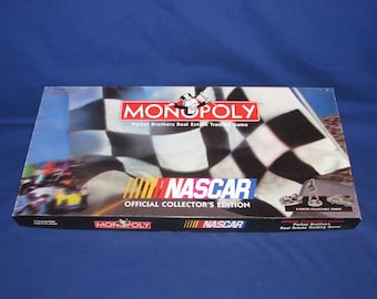 NASCAR MONOPOLY 1997 Special Edition Classic Board Game Free Shipping