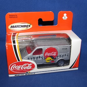 COCA-COLA MATCHBOX Police Launch Bateau 2002 Mattel Wheels Free Shipping