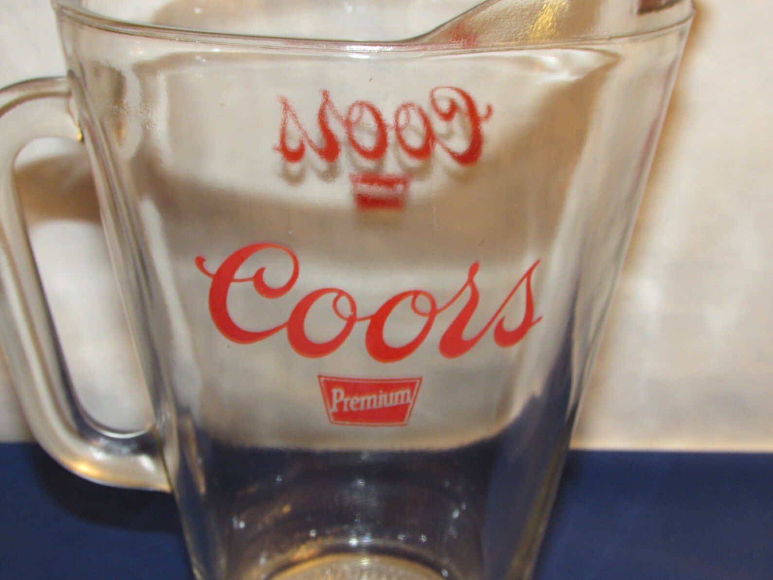 COORS PREMIUM PITCHER Keg Bar Pitcher 70s Breweriania Etsy