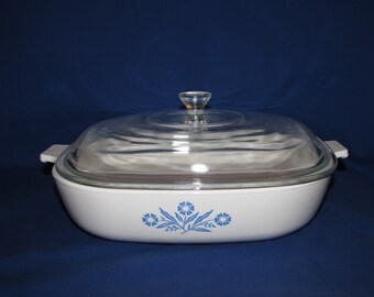 Corning Ware P-10-B CASSEROLE DISH with Lid Corningware Free Shipping