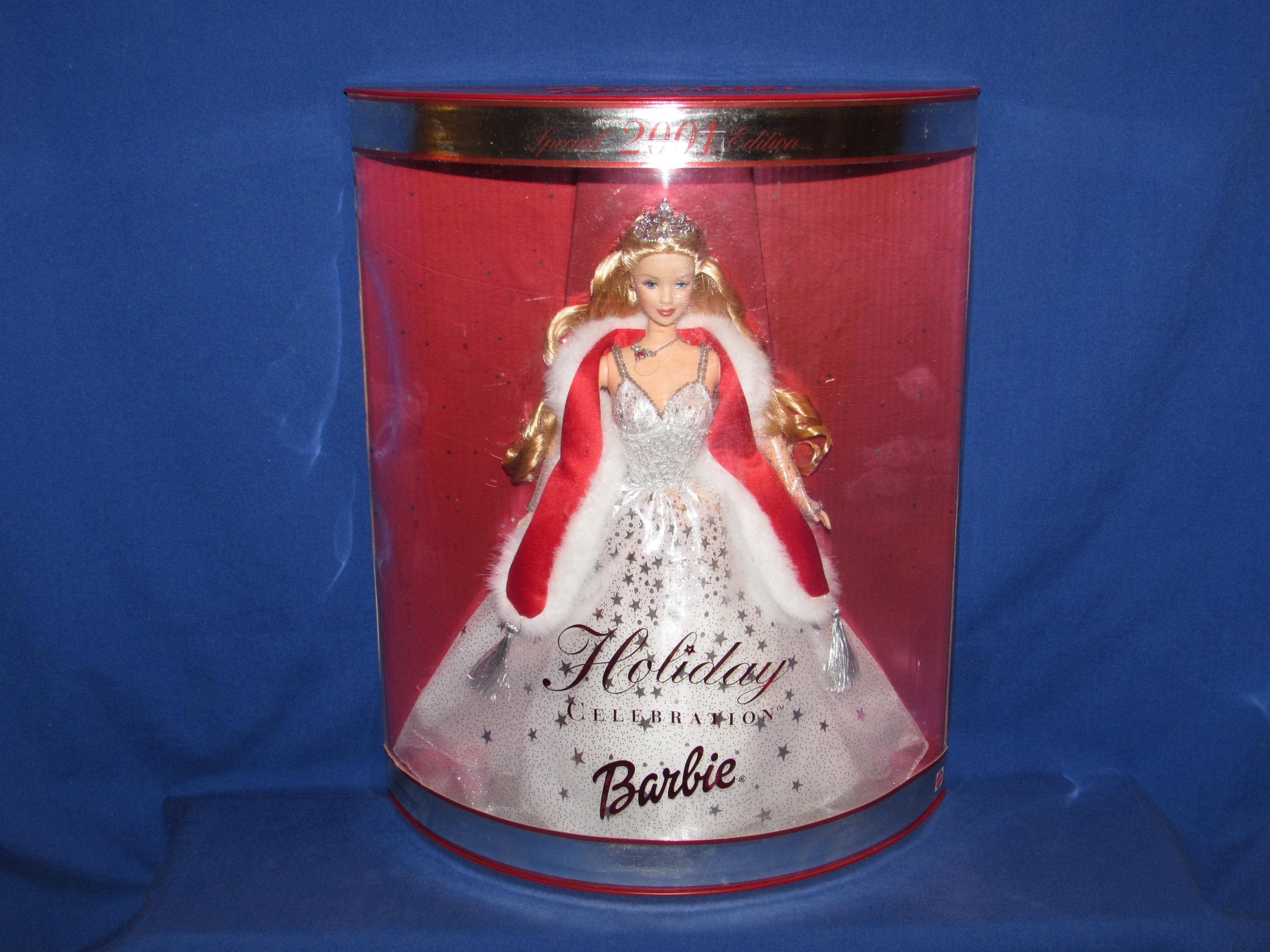 Special Edition 2001 Holiday Celebration Barbie - Etsy