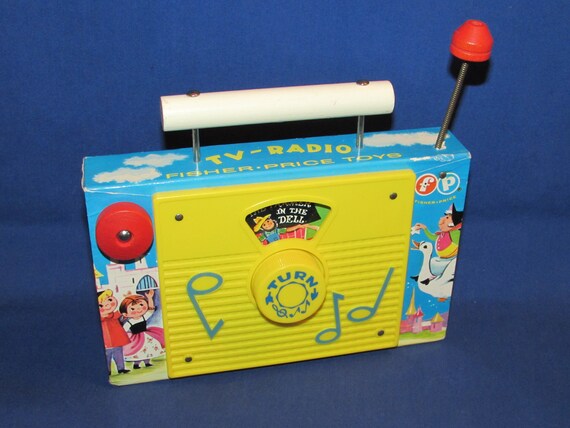 fisher price tv radio