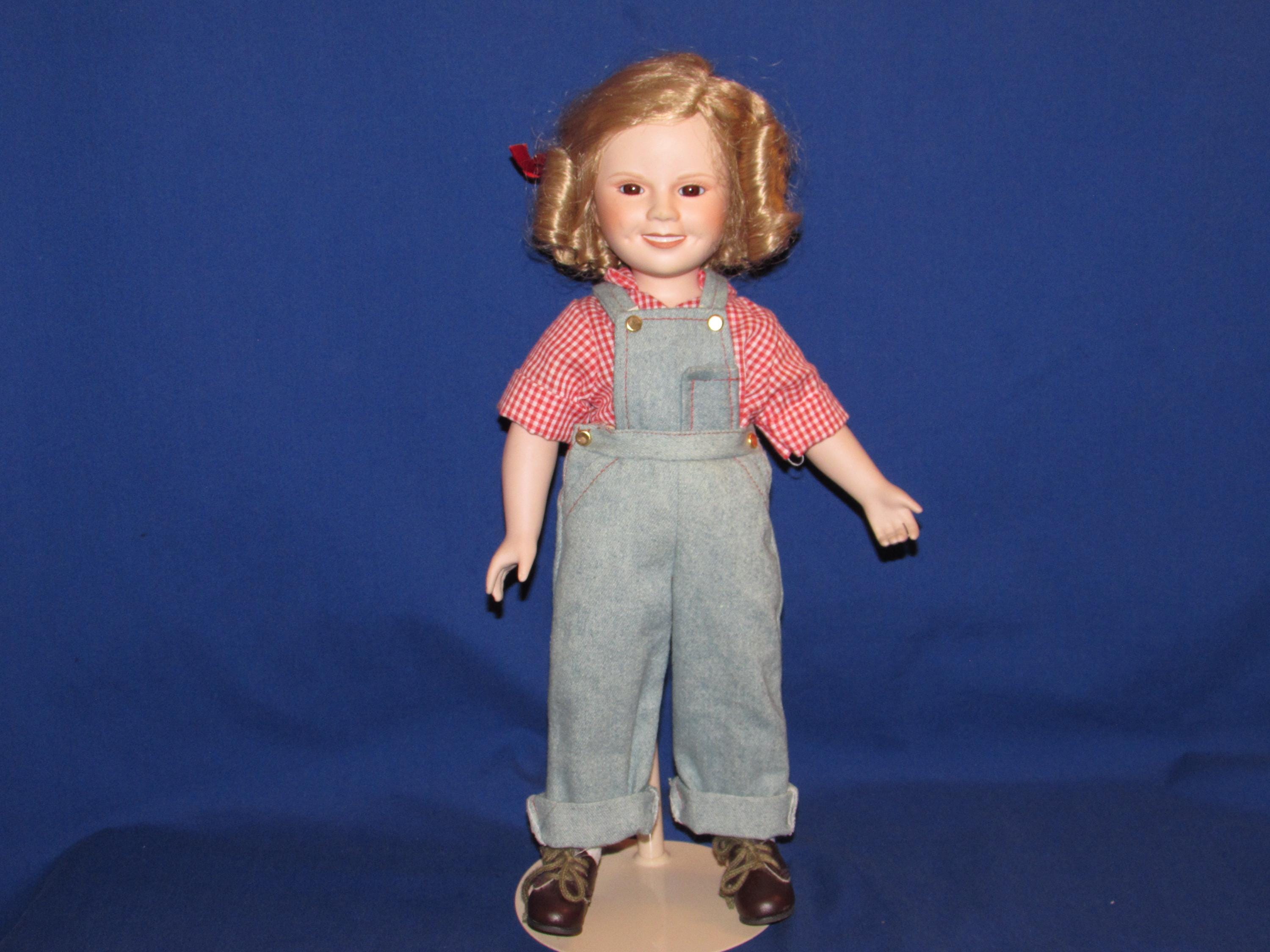 SHIRLEY TEMPLE DOLL 1980s Rebecca of Sunnybrook Farm From Danbury
