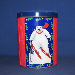 Coca-Cola POLAR BEAR TIN Free Shipping
