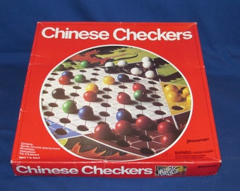 CHINESE CHECKERS 1992 PRESSMAN Classic Game Vintage