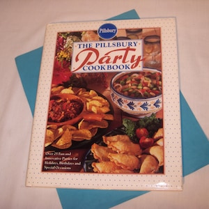 COOKBOOK PILLSBURY PARTY 1991 Entertaining Party Themes Free Shipping