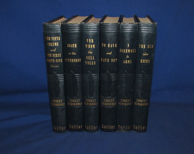 ERNEST HEMINGWAY 6 Volume Set 1940s Free Shipping Etsy