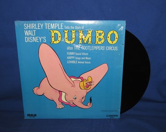 WALT DISNEY RECORD Dumbo and Tootlepipers’ Circus 1960 Childrens Music