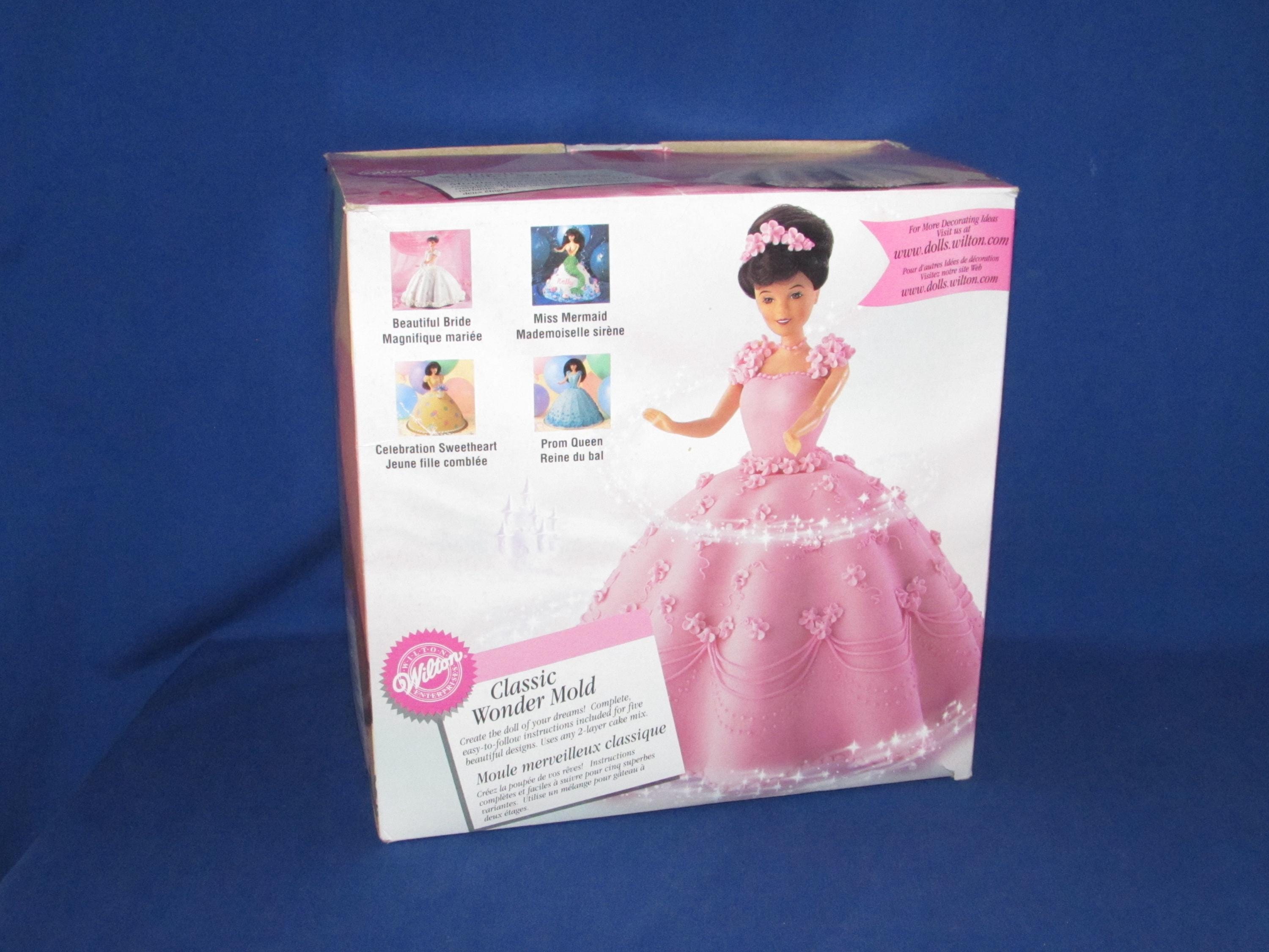 Wilton CLASSIC WONDER MOLD 2001 Doll Cake Kit - Etsy