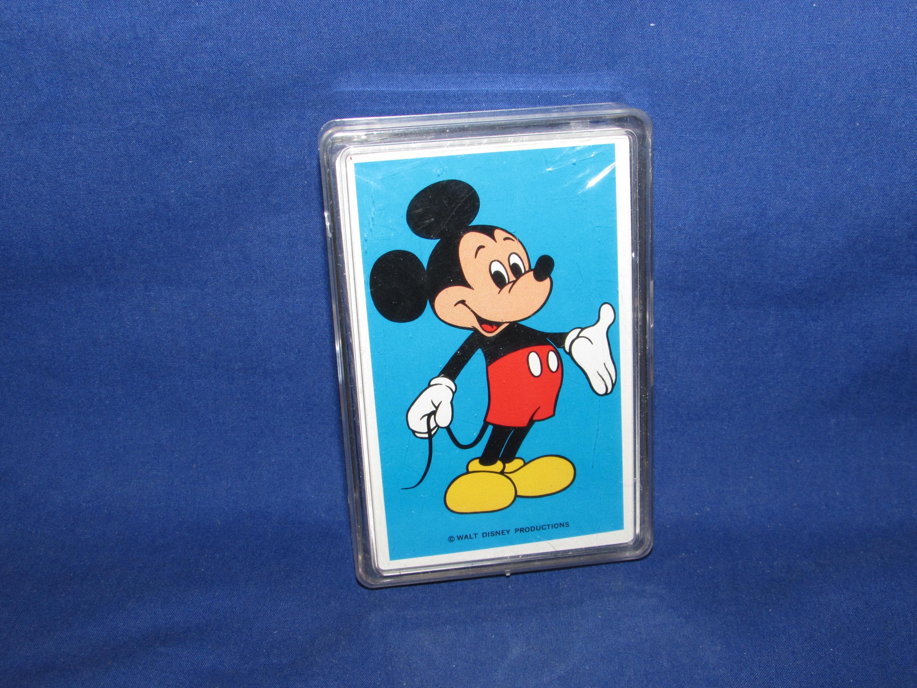 Mickey Mouse Playing Cards Vintage - Etsy