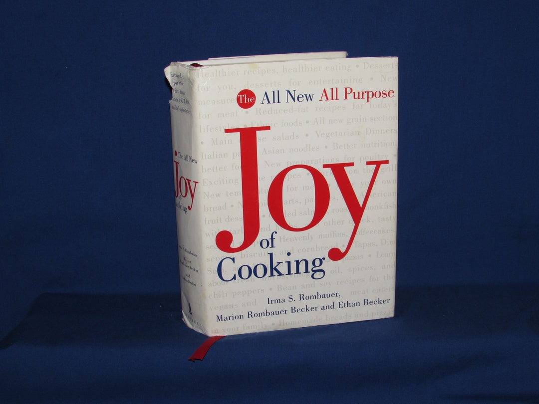 Cookbook JOY OF COOKING 1997 Recipes Cooking Reference - Etsy