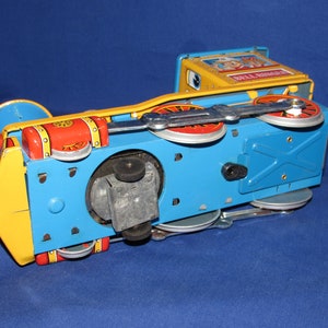 BELL RINGER TRAIN 1960s Modern Toys Japan Battery Operated Tin - Etsy